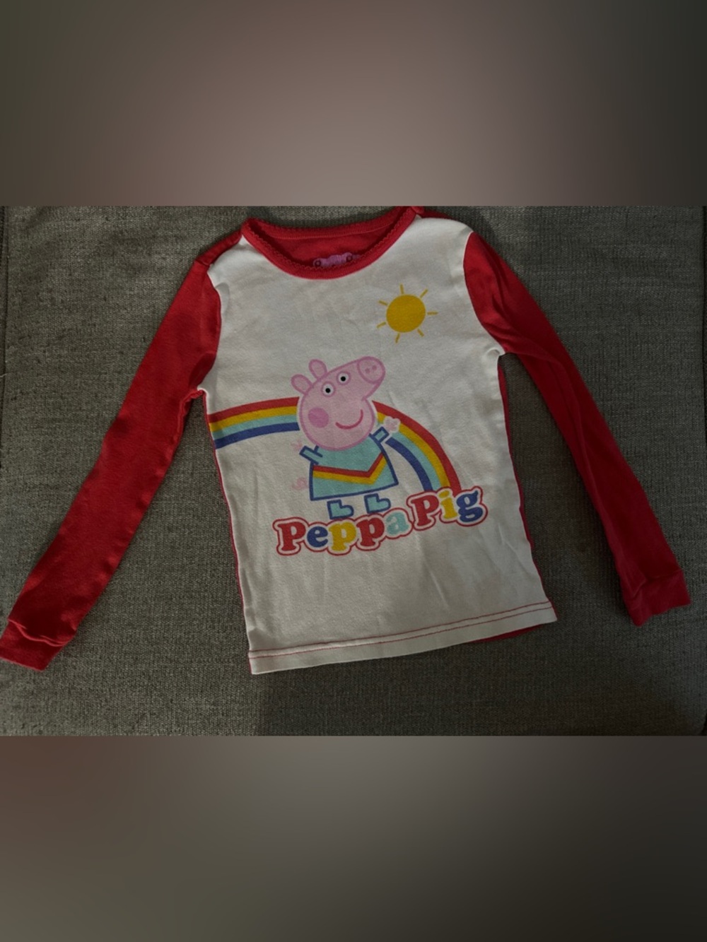 Peppa Pig Kids' Long Sleeve Sleep Top
